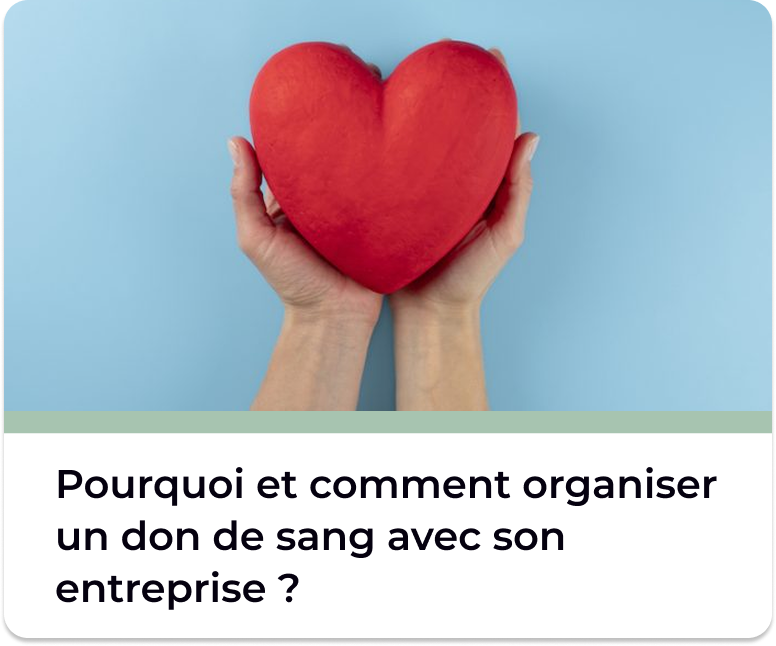 don de sang entreprise